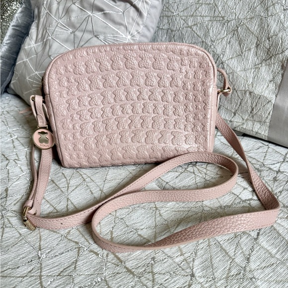 TOUS pink leather crossbody bag - Picture 3 of 3